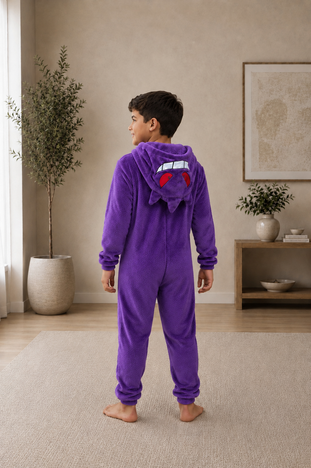 Pijama temática Pokémon Gengar