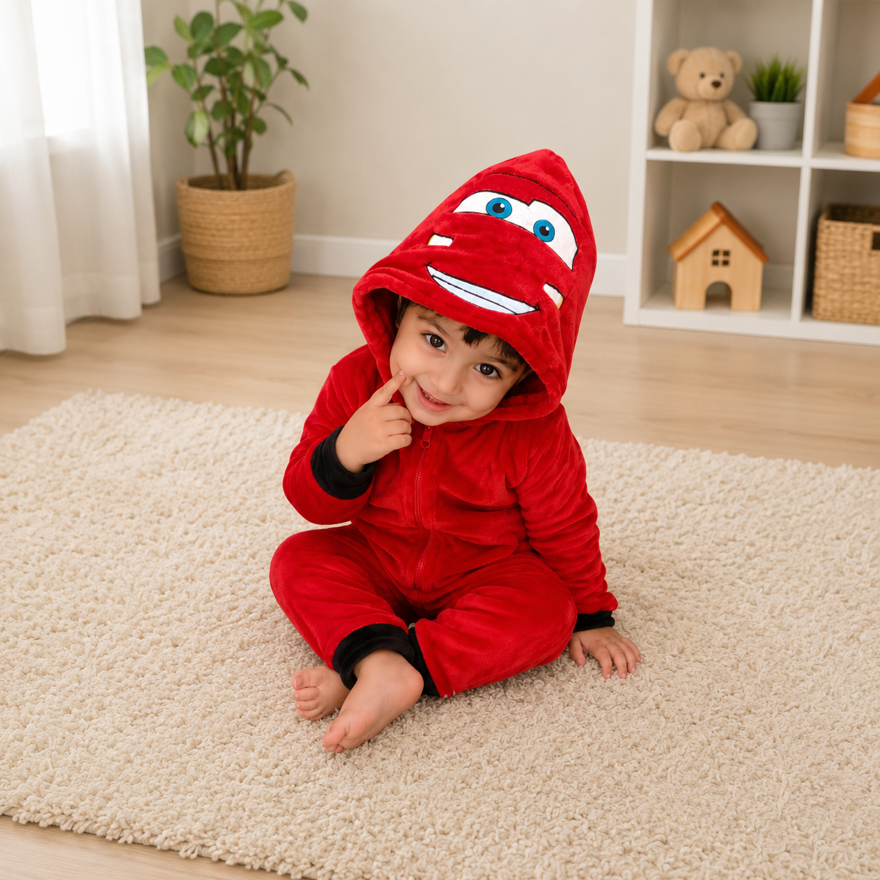 Pijama temática Rayo McQueen Cars