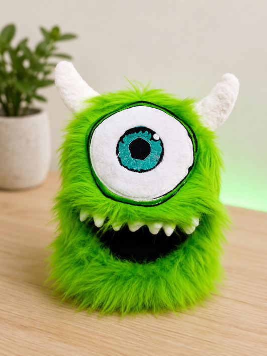 Forro Peludito para Casco Mike Wazowski