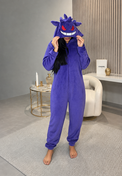 Pijama temática Pokémon Gengar