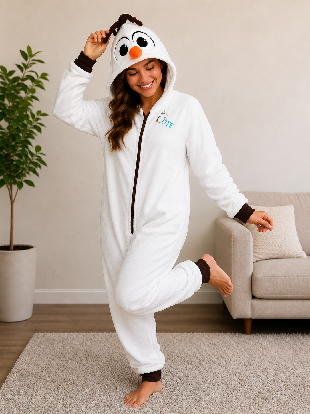 Pijama temática Muñeco de Nieve Olaf