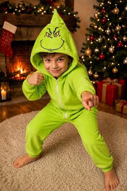 Pijama temática Grinch