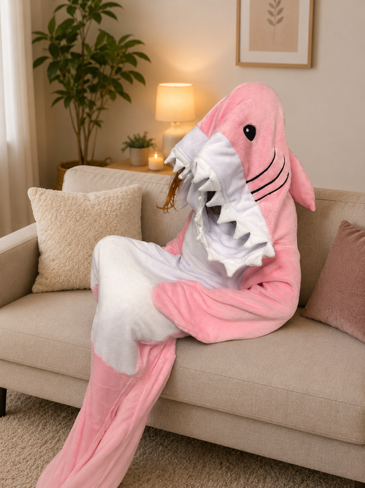 Cobija Tiburón Rosado