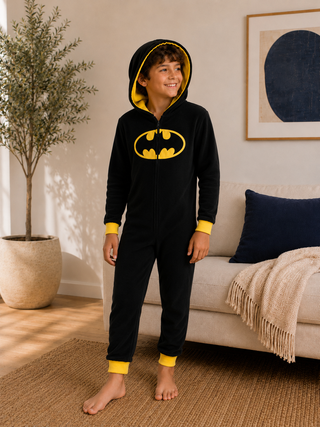 Pijama temática Batman