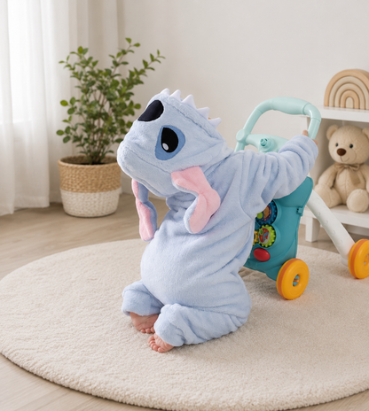 Pijama temática Stitch Azul Claro