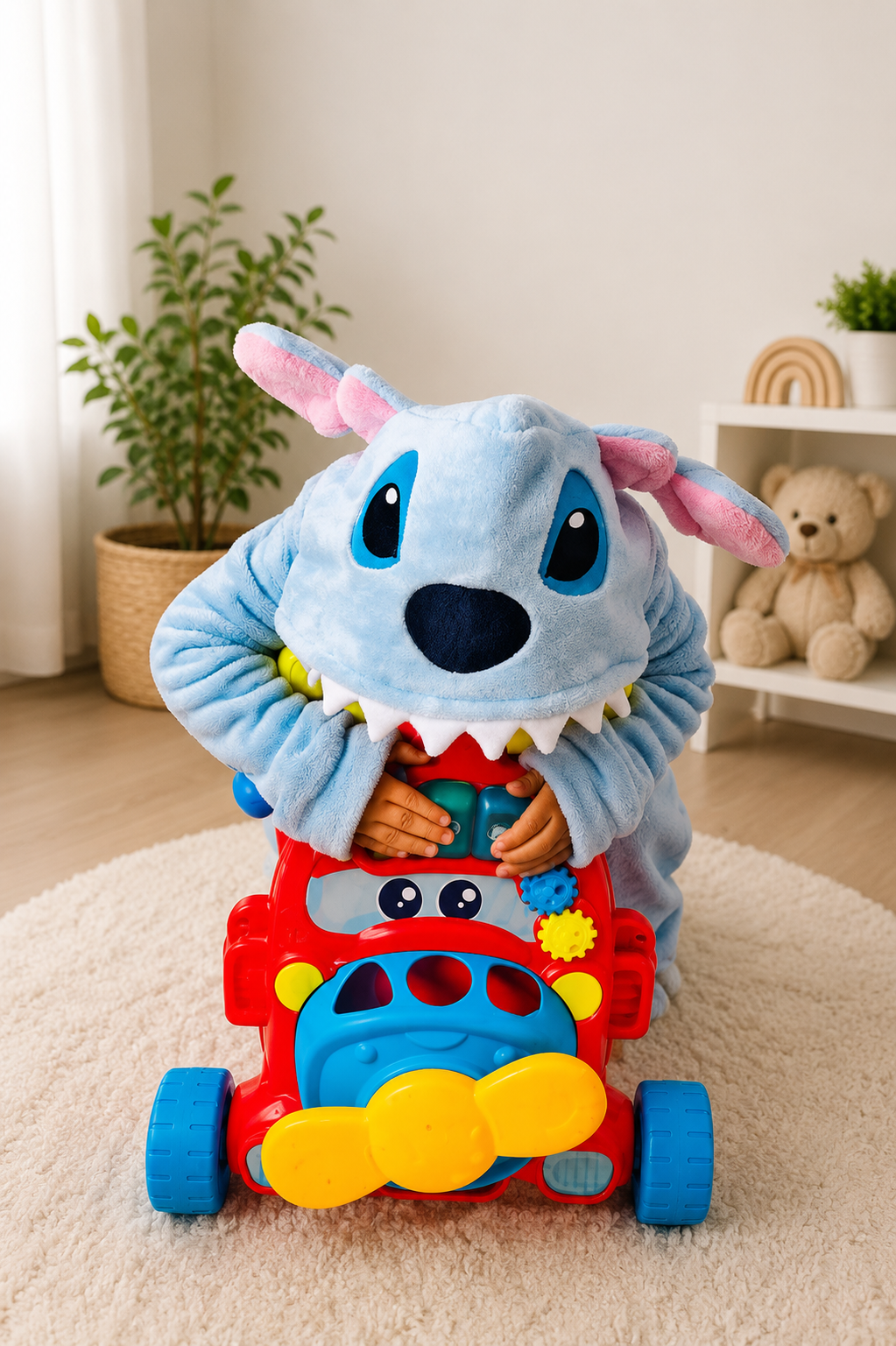 Pijama temática Stitch Azul Claro
