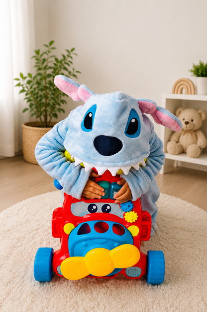 Pijama temática Stitch Azul Claro