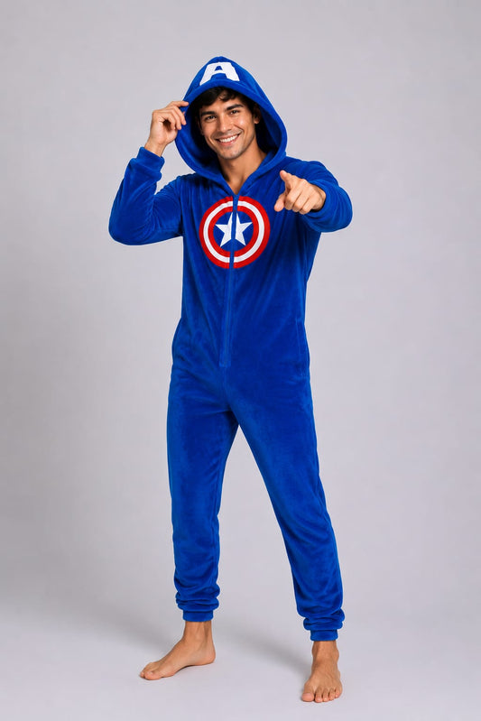 Pijama temática Capitan América