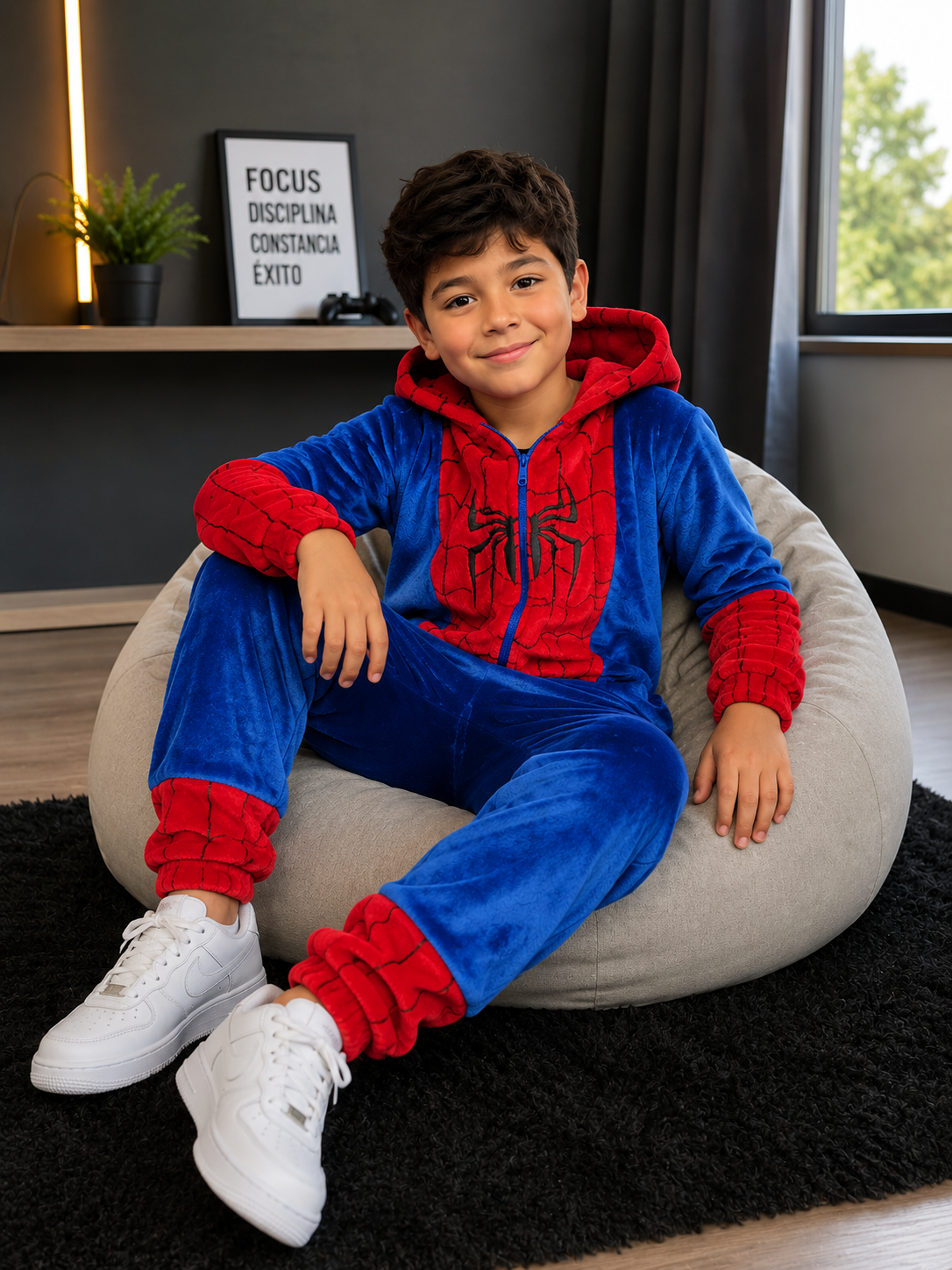 Pijama temática Spiderman