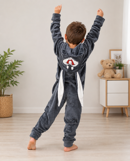 Pijama temática Bugs Bunny Gris
