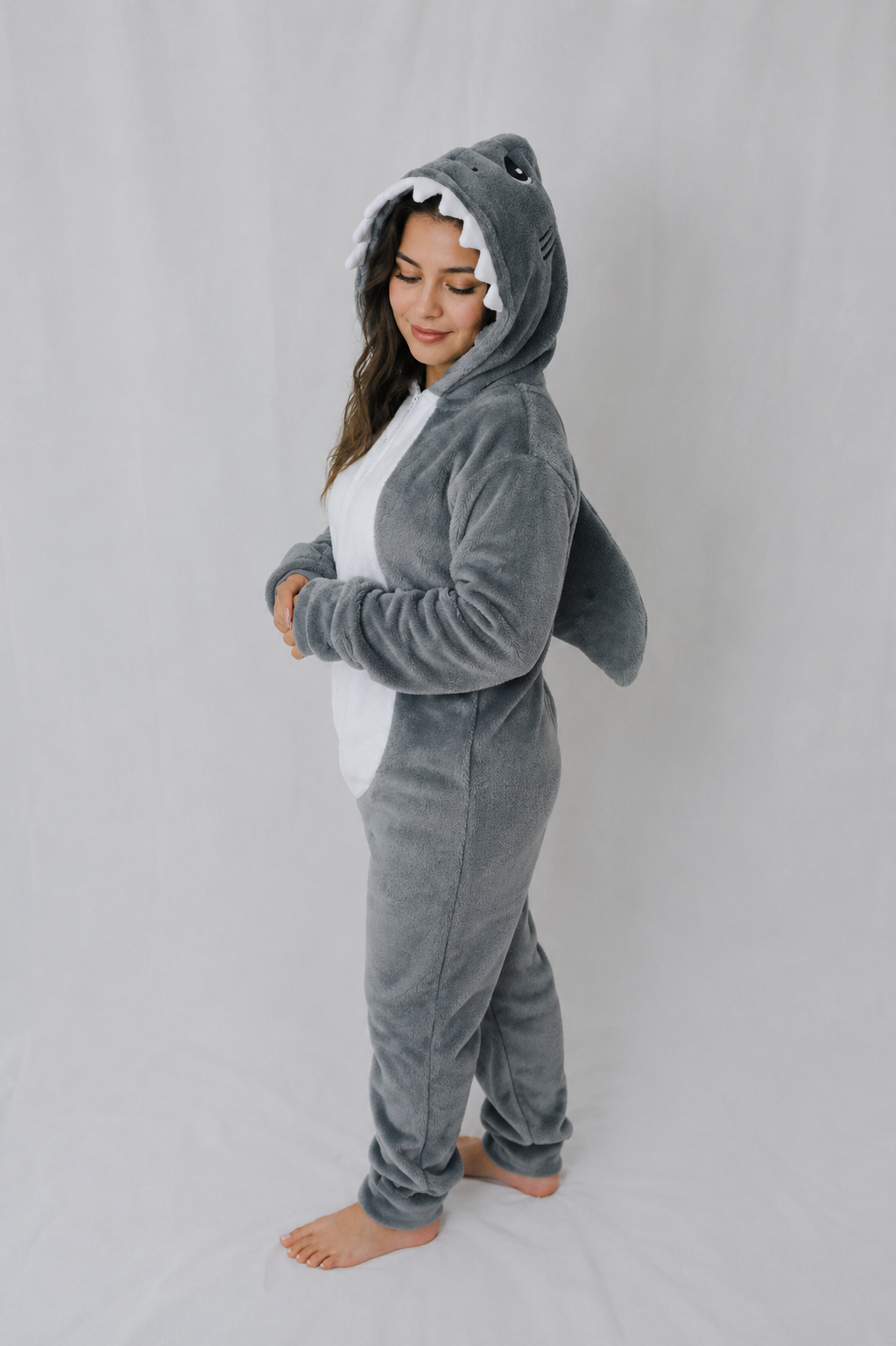 Pijama temática Tiburón Gris