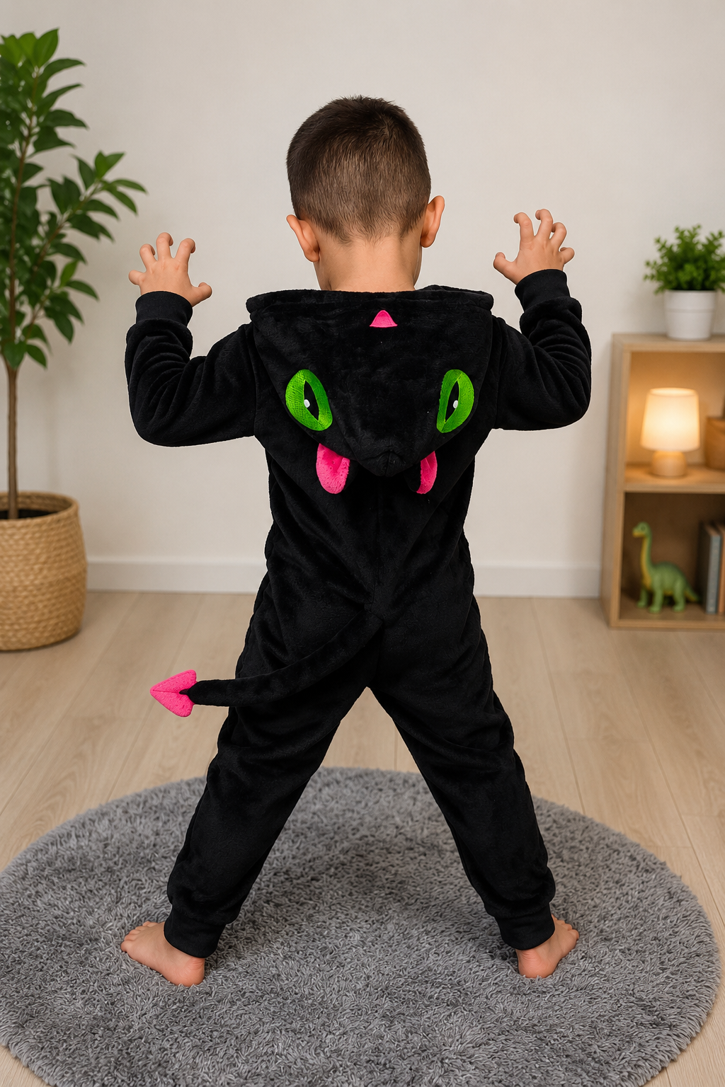Pijama temática Gatito Negro
