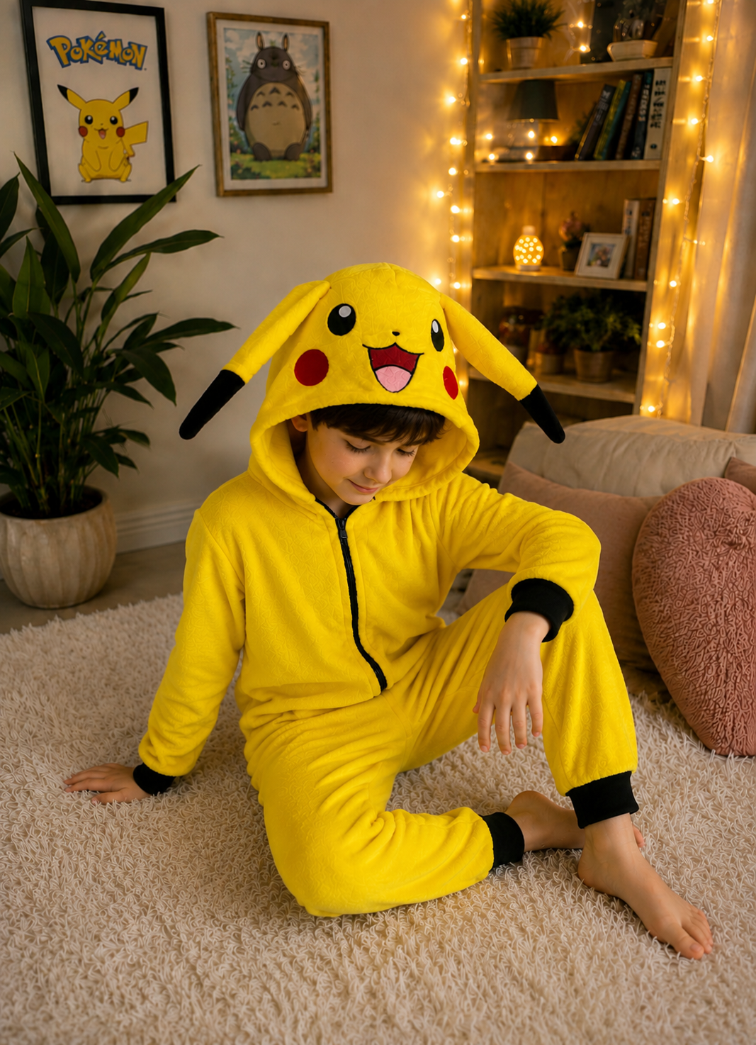 Pijama temática Pikachu