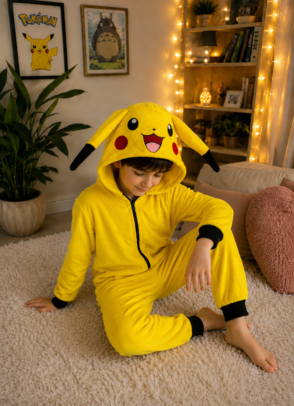 Pijama temática Pikachu