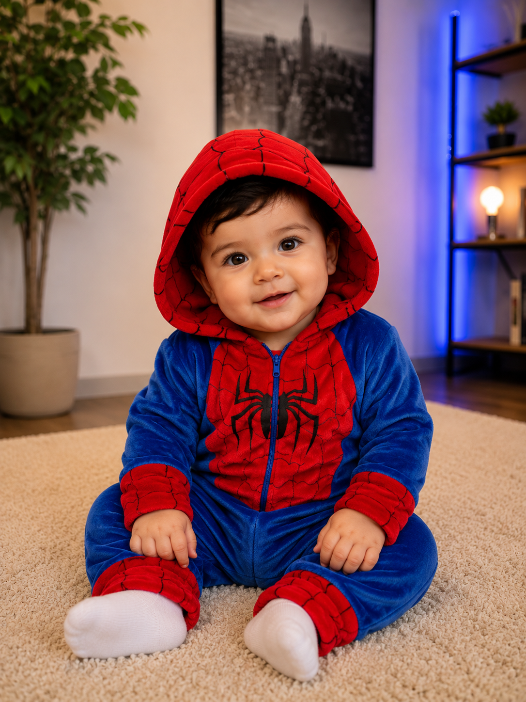 Pijama temática Spiderman