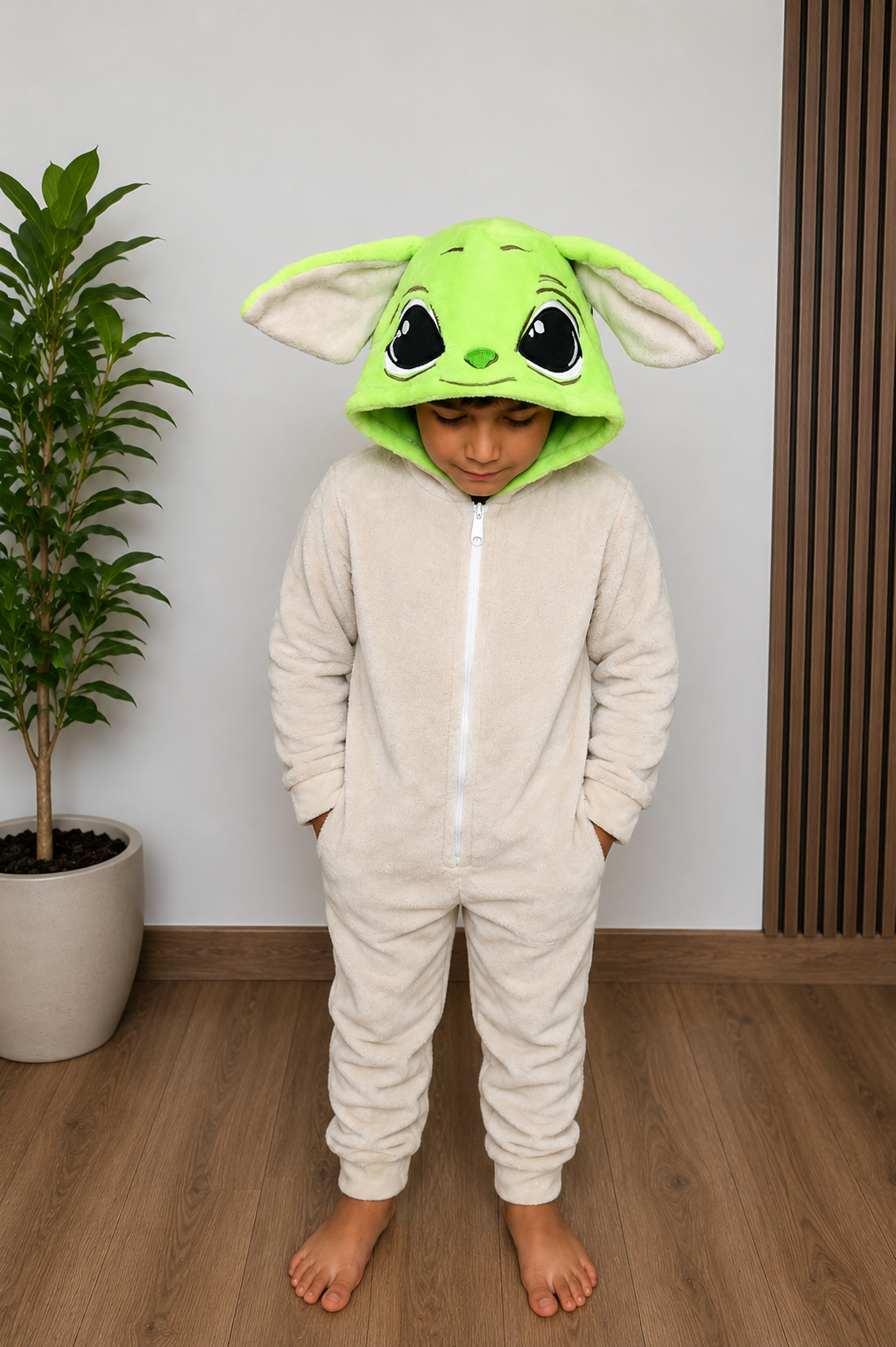Pijama temática Grogu Baby Yoda