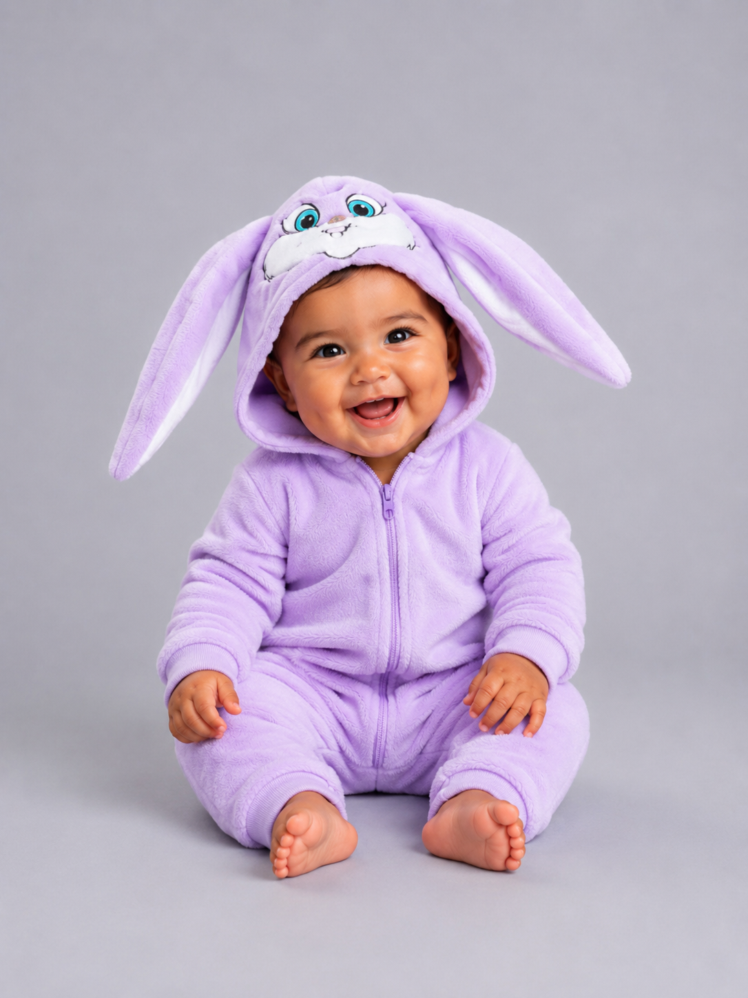 Pijama temática Bugs Bunny Morado