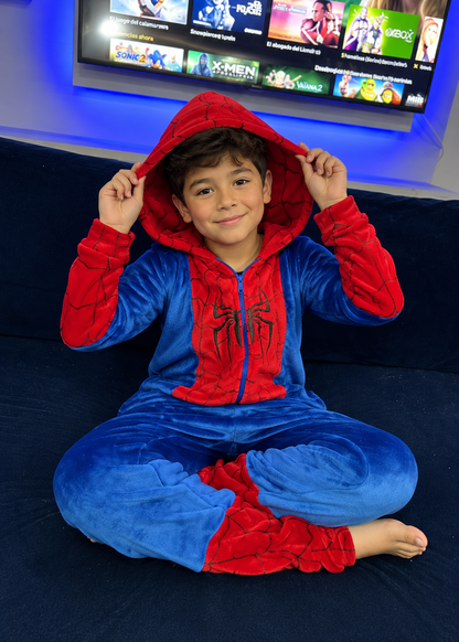 Pijama temática Spiderman