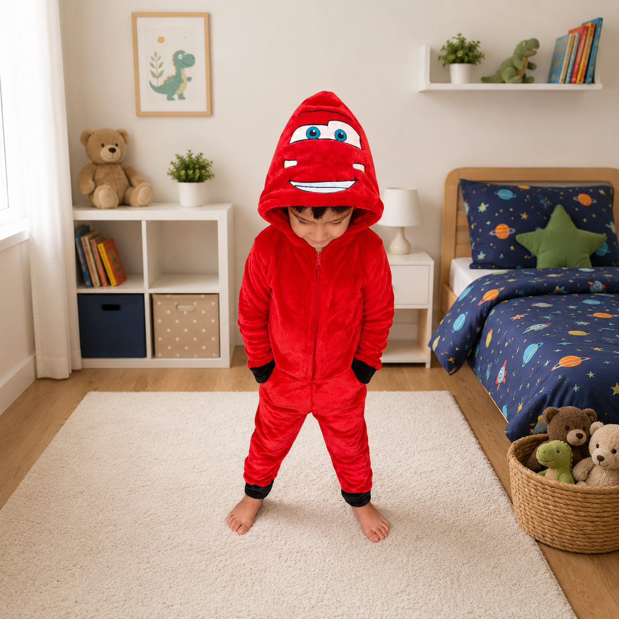 Pijama temática Rayo McQueen Cars