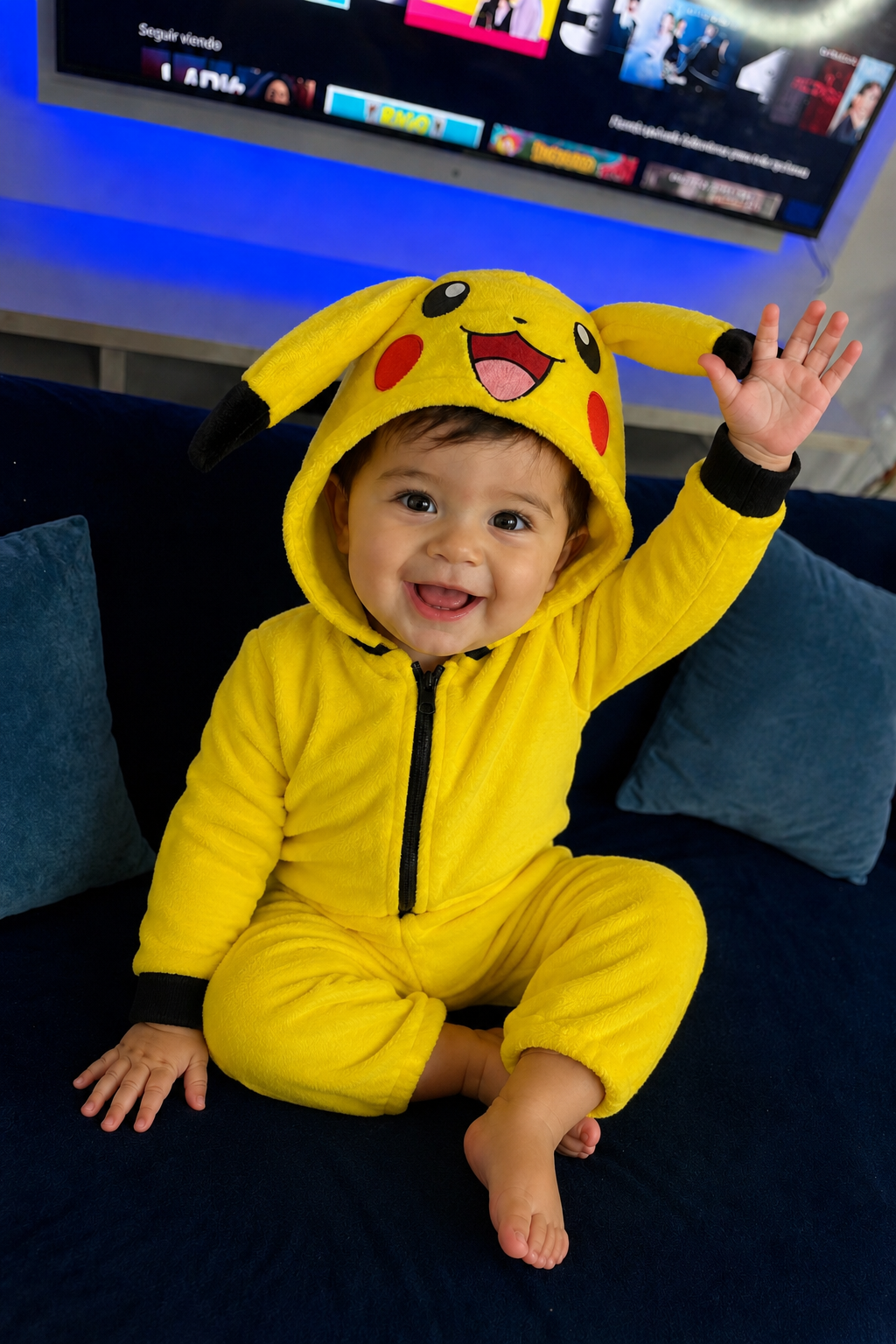 Pijama temática Pikachu